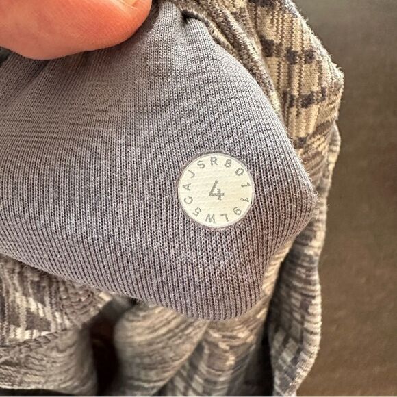 Lululemon Wunder Under High-Rise 7/8 Tight 25"Luon Battleship Silver Spoon - Picture 8 of 8